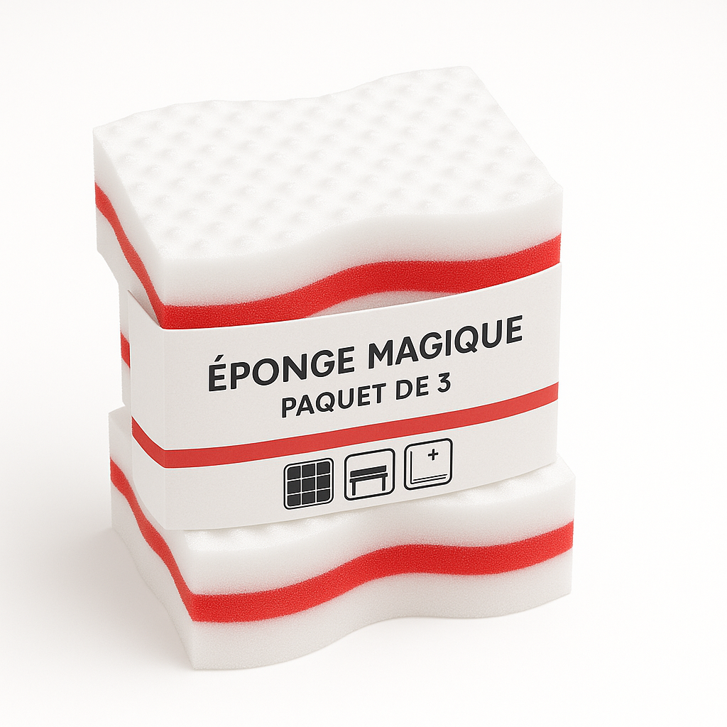 Éponge Magique – Paquet de 3